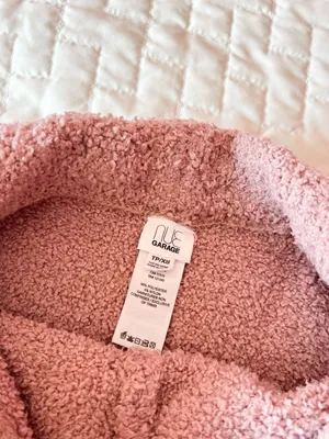 Garage Fuzzy Pink Shorts Size XS thumbnail 3