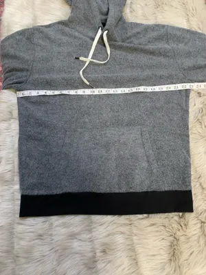 Feat Blanket Hoodie gray comfy soft pullover hooded sweatshirt XL thumbnail 7