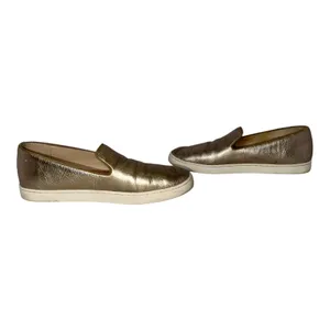 Birdies The Swift Metallic‎ Gold Slip On Sneakers Women's Size 8.5 thumbnail 3