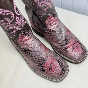Shyanne Faux Leather Western‎ Boots - Square Toe size Size 5 thumbnail 5