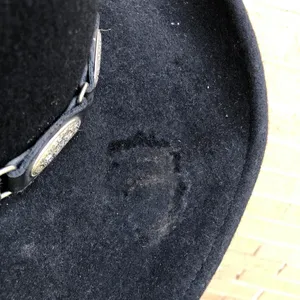 Scala 100% Wool Felt Unisex Cowboy Cowgirl Hat Western Cap Black Silver Tone Buckle One Size thumbnail 7