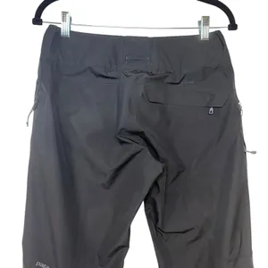 Patagonia Gore-Tex Snow Pants Powder‎ Bowl Black Ski Snowboard Shell RECCO XS thumbnail 7