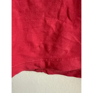 Burberry‎ Pink Cuffed Nova Check Sleeve T-Shirt Womens Medium Short Sleeve Tee thumbnail 5