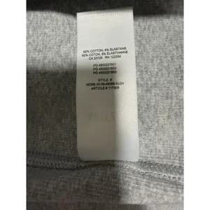 Aritzia TNA Quartz Ribbed Bodycon Mini Dress Heather Gray Women's‎ Size Large thumbnail 11