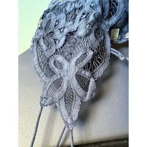Free People FP One Adella Lace Bralette, Navy Blue, Size XS, VGUC thumbnail 7