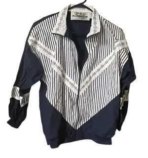 Vintage San Francisco Sport size S zip front 80’s windbreaker . Oversized relaxe thumbnail 1
