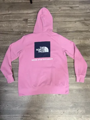 The North Face Women’s Pink Never Stop Exploring Pullover Hoodie Size M thumbnail 4