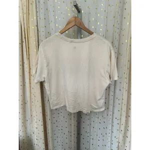 Rip Curl Sunset Golden Hour Palm Tree Scoop Neck Baby Tee Cropped T-Shirt M thumbnail 4