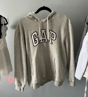 Gray and navy gap hoodie  thumbnail 1
