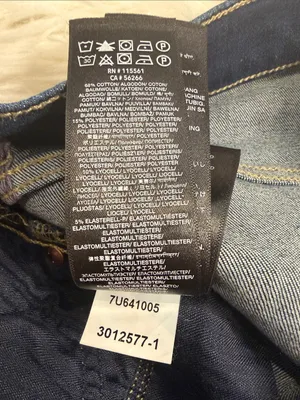 7 For All Mankind Cropped Alexa high rise straight relaxed stretch jeans 32 thumbnail 11