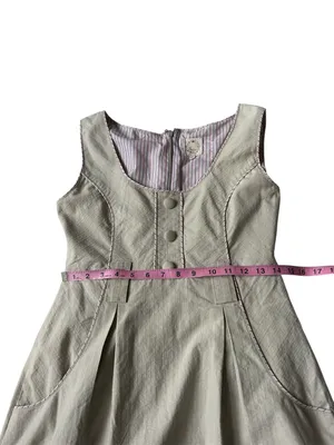 Anthropologie Brand Y2K Beaubois utility button-front mini dress thumbnail 10