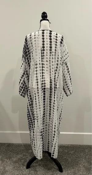 Duster Kimono Gray Size M thumbnail 4