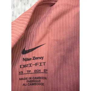 Nike Zenvy Dri-FIT Ribbed High Rise‎ 7/8 Leggings Rust Pink HF1443-634 Mens XS thumbnail 2