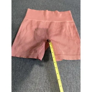 Colsie Women's Biker Shorts Pink Pull thumbnail 3