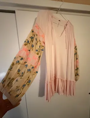 Free People Boho Shirt Long Sleeve thumbnail 1