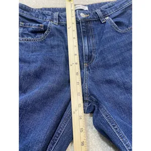 MNG Mango High Rise Wide Leg Jeans Womens US 4 100% Cotton thumbnail 11