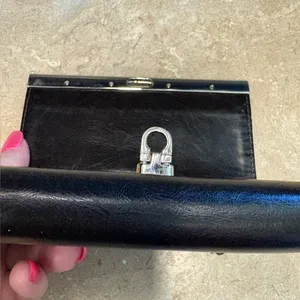 Dolce & Gabbana Wallet Black Faux/Leather Wallet Repair Project As Is thumbnail 11