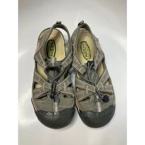 Keen Coronado gray canvas sandals pink‎ women's size 9.5 casual hiking boho thumbnail 4