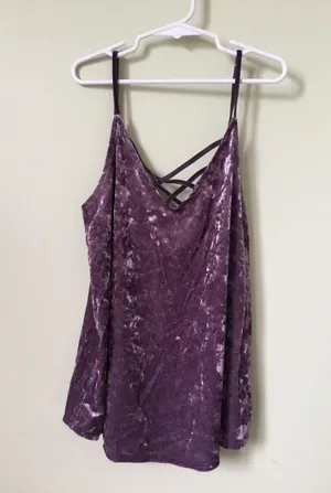American Eagle Velvet Tank Top thumbnail 2