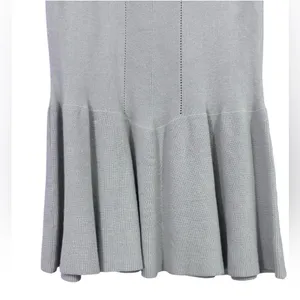 Revolve one grey day peplum grey viscose top‎ NWT thumbnail 2
