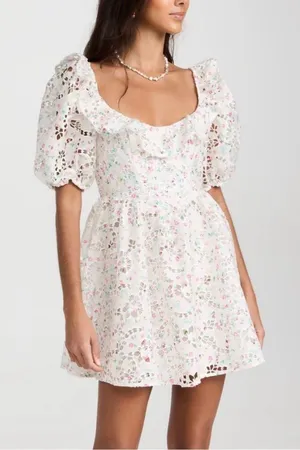 For Love and Lemons‎ Women's Magnolia Mini Dress Size Large thumbnail 1