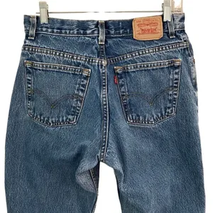 Levi’s 550 Retro Relaxed Tapered Jeans Women’s 10S Normcore‎ Denim Blue Jeans thumbnail 3