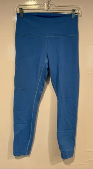 Blue Nile Lululemon Wunder Under‎ High-Waist Athletic Leggings thumbnail 1