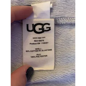 UGG‎ Duffield II Robe Women Large Heather Grey Fleece Belted Loungewear 1108461 thumbnail 5