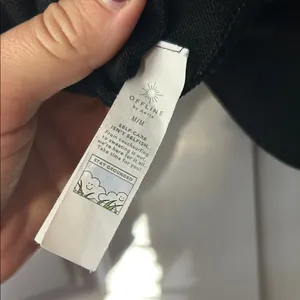 Offline by Aerie Sidewalk Seamless Cropped Shirt Black thumbnail 4