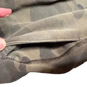 Abercrombie & Fitch Green Camo Fleece Jogger Sweatpants Activewear Size Medium thumbnail 3