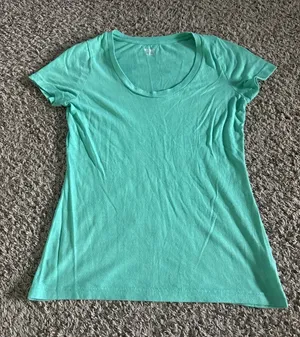 Mossimo Denim Mossimo Supply‎ Co Women's Green Short Sleeve Tee Size Medium thumbnail 1