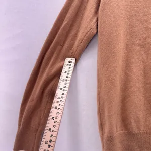Womens Cashmere‎ Sweater Small Baselayer Soft Warm Cozy Neutral Capsule Simple thumbnail 10