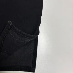 Reformation Liza Slit Hem Ultra High Rise Straight Long Black Jeans 26 thumbnail 4