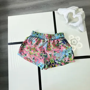 Freebird Floral Elastic Waist Shorts – Bright Summer Print 🌺✨ thumbnail 3