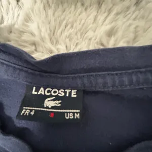 Lacoste Blue Tee with Green Embroidery thumbnail 7