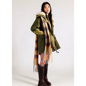 Free People We The Free Pieces of Me Parka Sage size M thumbnail 5
