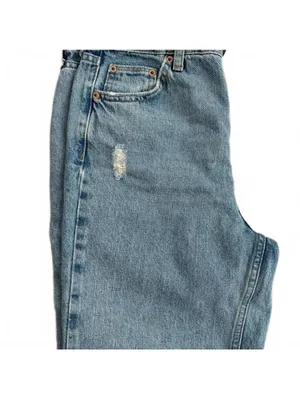UO BDG Pax Ripped High Waist Jeans Urban Outfitters NWT Light Wash Size 28 thumbnail 7