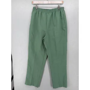 Alfred Dunner Adrian Delafield Womens Pant Set Sage Green Embroidered 2 Piece M thumbnail 3