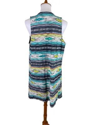 Ariat Joshua Tree Vest Southwest Aztec Print Open Front Small thumbnail 3