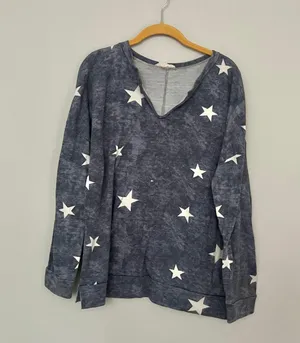 143 Story By Lineup Blue Star Pullover Sweatshirt thumbnail 2
