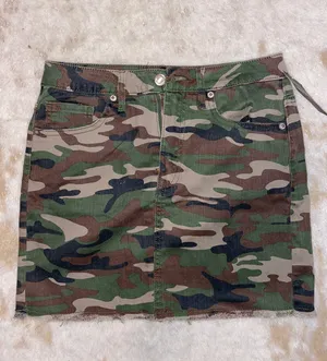 Forever 21 NWT camo denim mini skirt thumbnail 3