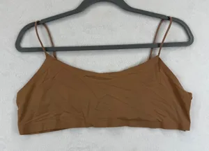 SKIMS‎ Fits Everybody Cami Bra Top Women's Size 3X Brown Comfort Stretch thumbnail 1