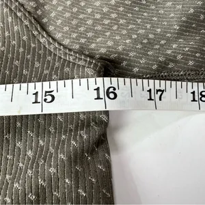 Lululemon Rest Less Cropped Half-Zip Grid Warp Rover Raw Linen Size 10 (Est) thumbnail 7