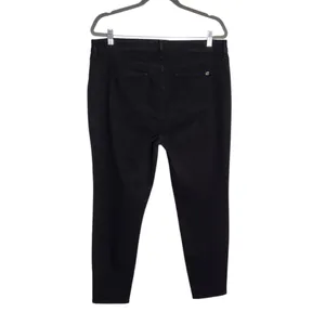 Jennifer Lopez Black Distressed Skinny Ankle Jeans Size 16 NWT thumbnail 2