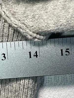 Abercrombie & Fitch Womens Full Zip Y2K Cable Knit Hoodie Size S Gray Preppy thumbnail 8