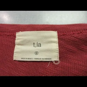 Anthropologie knit jacket top reddish color Small thumbnail 4