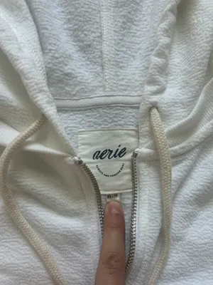 Aerie Quarter-Zip Pullover Hoodie thumbnail 2