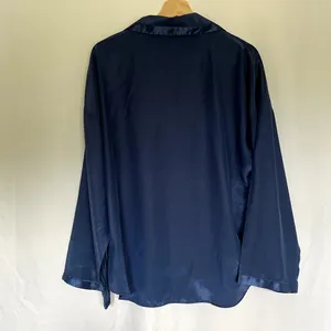 Victoria's Secret lightweight navy button down pajama top women's size large‎ thumbnail 7