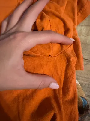 WWE baby tee Orange Size XXS thumbnail 7