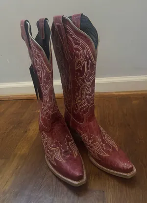 cowgirl boots Red Size 7.5 thumbnail 1